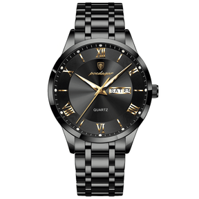 Relógio Masculino Veke All Black Edition Quartzo
