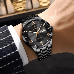 relogio masculino all black edition quartzo